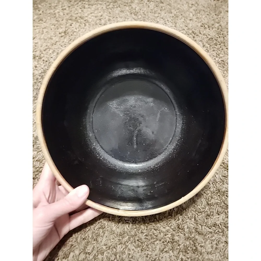 Vtg 1930s Cookin-Ware Cook- Rite  Stoneware Ovenware 10